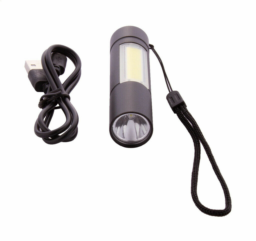 Перезаряжаемый фонарик Chargelight Plus черный - AP844052- Фото №7
