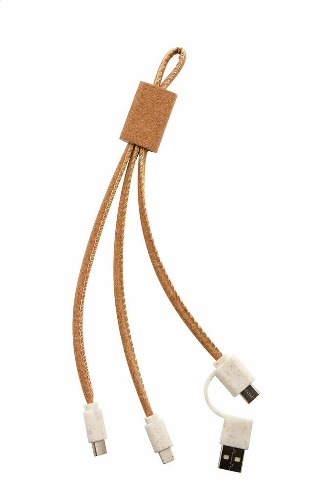 USB-кабель для зарядного пристрою Koruku натуральний - AP864019- Фото №3 USB-кабель для зарядного пристрою Koruku натуральний - AP864019- Фото №3
