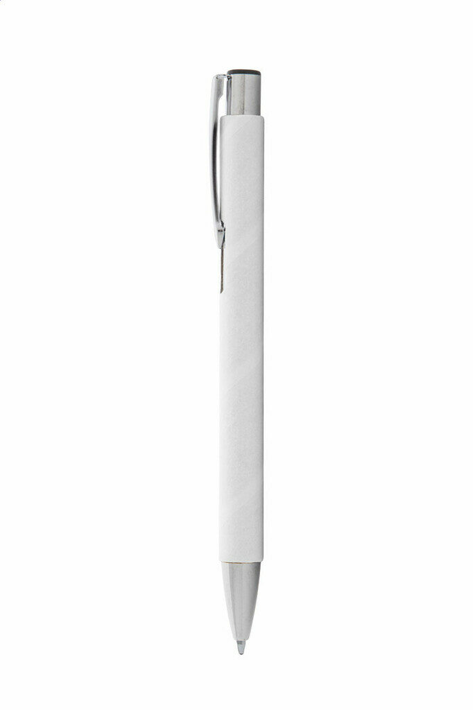 Шариковая ручка Papelles из переработанной бумаги белый - AP808079-01- Фото №2