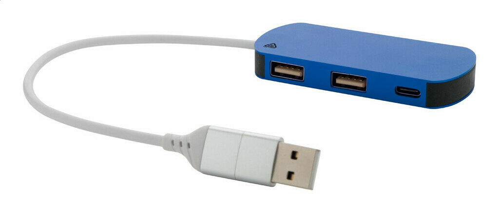 USB хаб Raluhub синій - AP864022-06- Фото №1