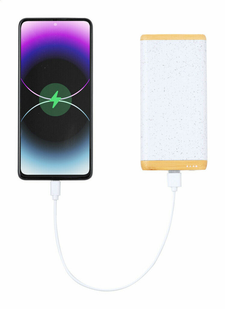 Power bank Coquin білий - AP734272-01- Фото №2