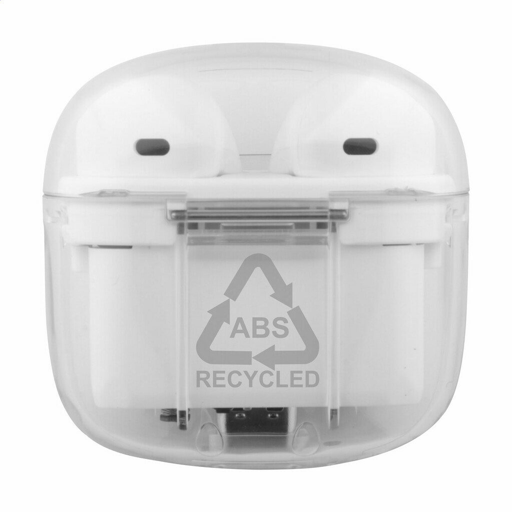 Прозрачные Bluetooth-наушники Trance белый - AP864031-01- Фото №5