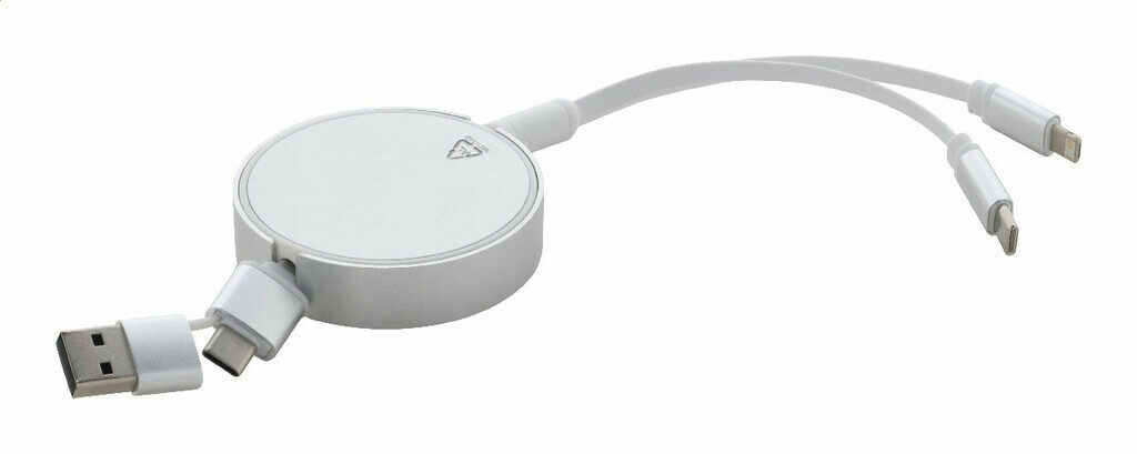 USB-кабель для зарядного пристрою Freud срібний - AP733944-21- Фото №1