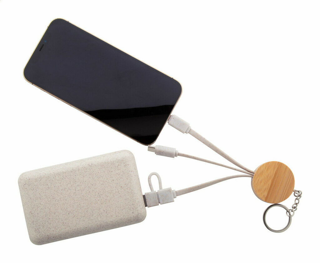 Брелок USB-кабель для заряджання Mugory натуральний - AP864040- Фото №5