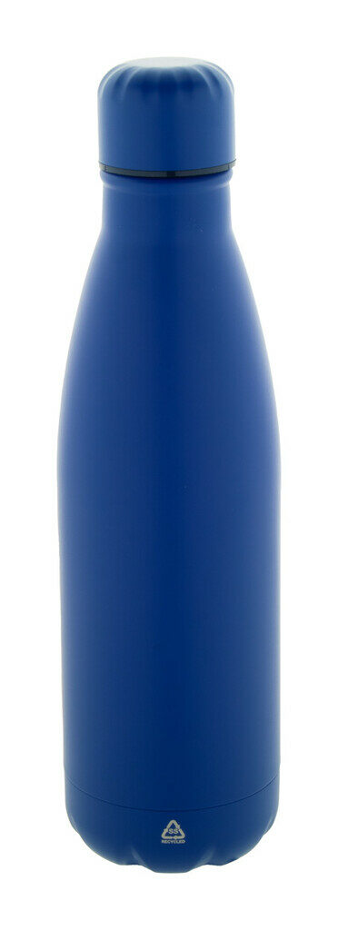 Бутылка из переработанной нержавеющей стали Refill синий - AP808117-06- Фото №1