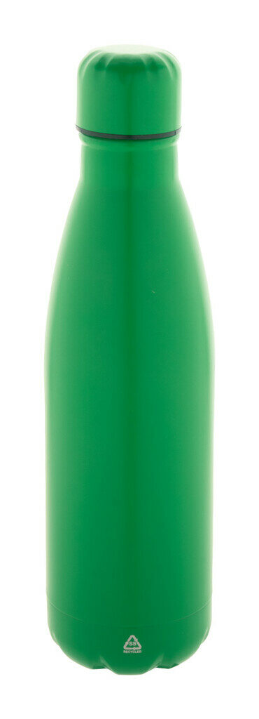 Бутылка из переработанной нержавеющей стали Refill зеленый - AP808117-07- Фото №1
