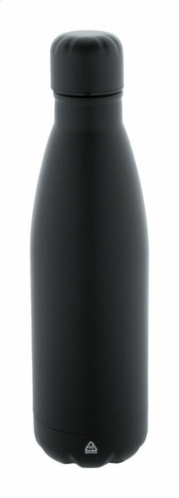 Бутылка из переработанной нержавеющей стали Refill черный - AP808117-10- Фото №1