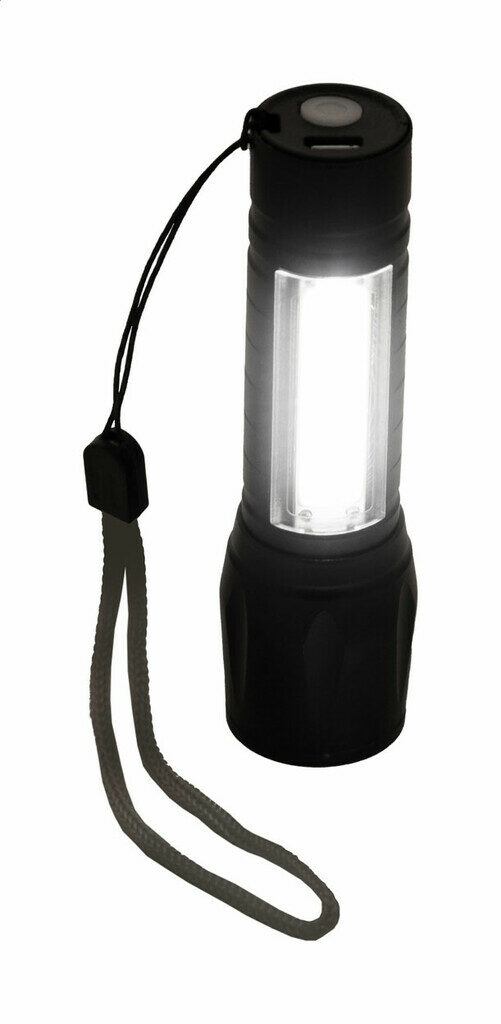 Ліхтарик, що перезаряджається Chargelight Zoom чорний - AP808126- Фото №4