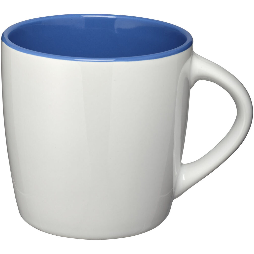 Керамічна чашка Aztec білий, яскраво-синій - 10047701- Фото №1