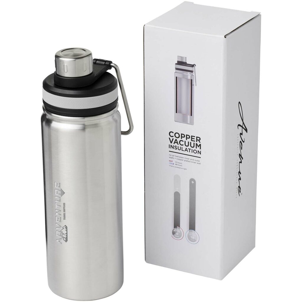 Пляшка спортивна Gessi сріблястий - 10064418- Фото №3