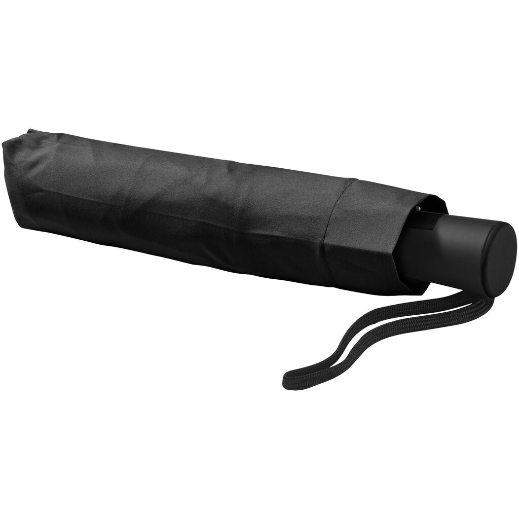 Парасолька автоматична 21'' суцільний чорний - 10907700- Фото №5