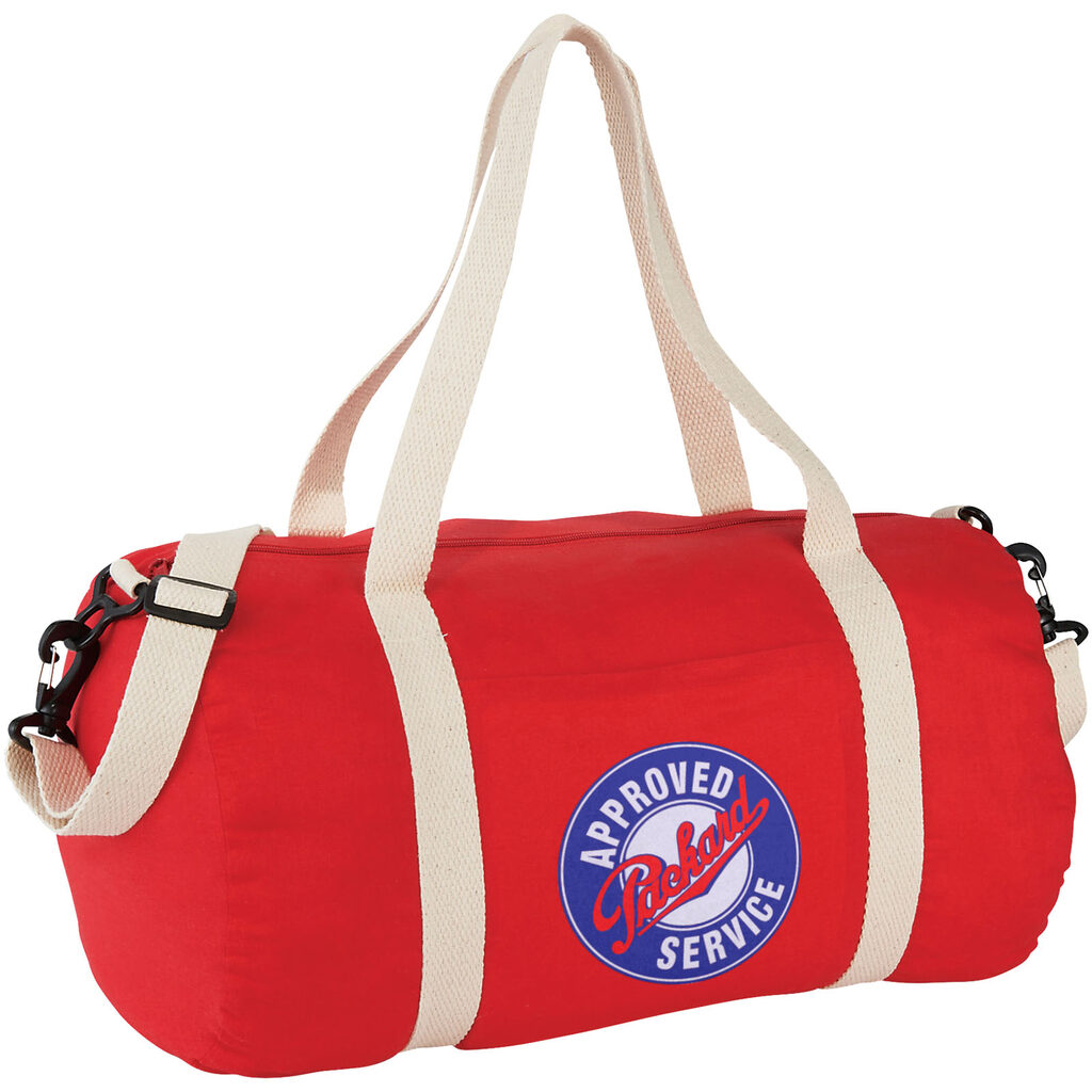 Бавовняна сумка Barrel Duffel червоний - 12019502- Фото №2 Бавовняна сумка Barrel Duffel червоний - 12019502- Фото №2