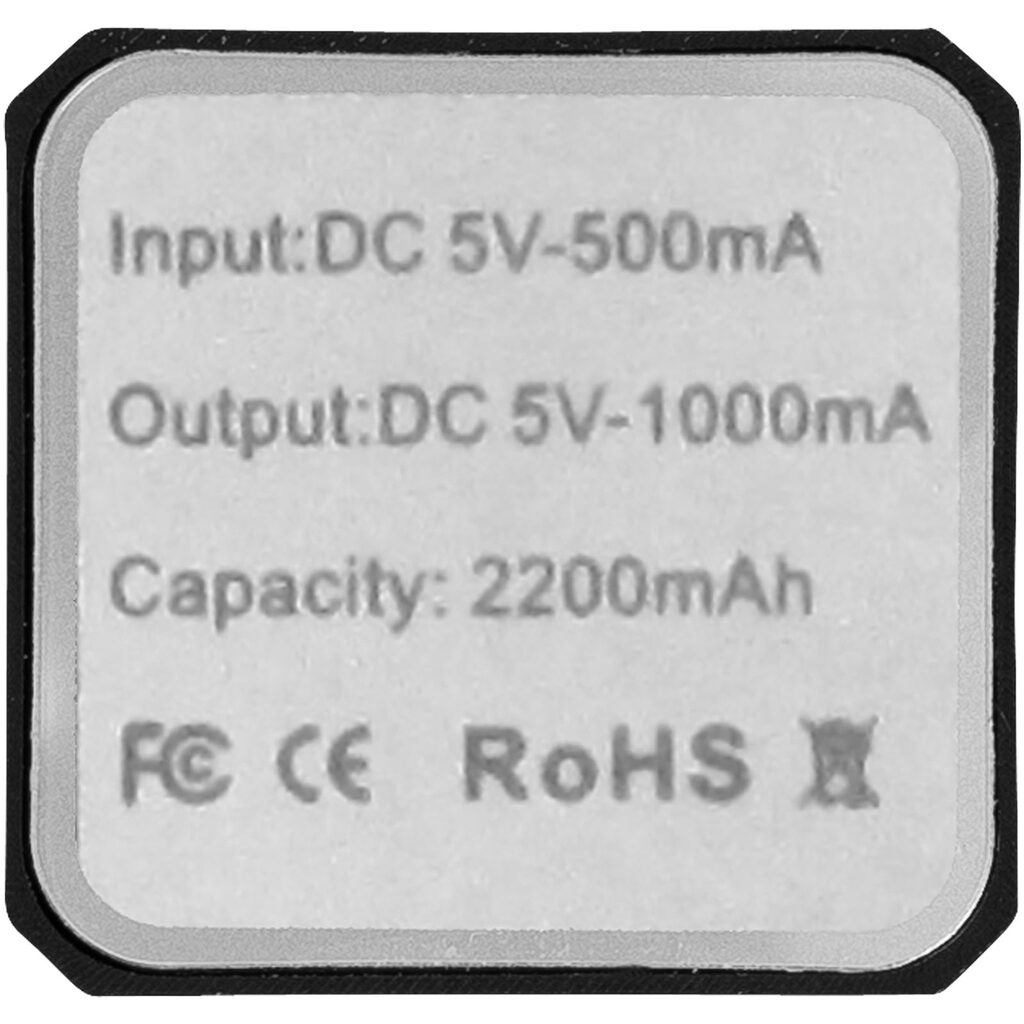 Рower bank Volt alu суцільний чорний - 12349200- Фото №3