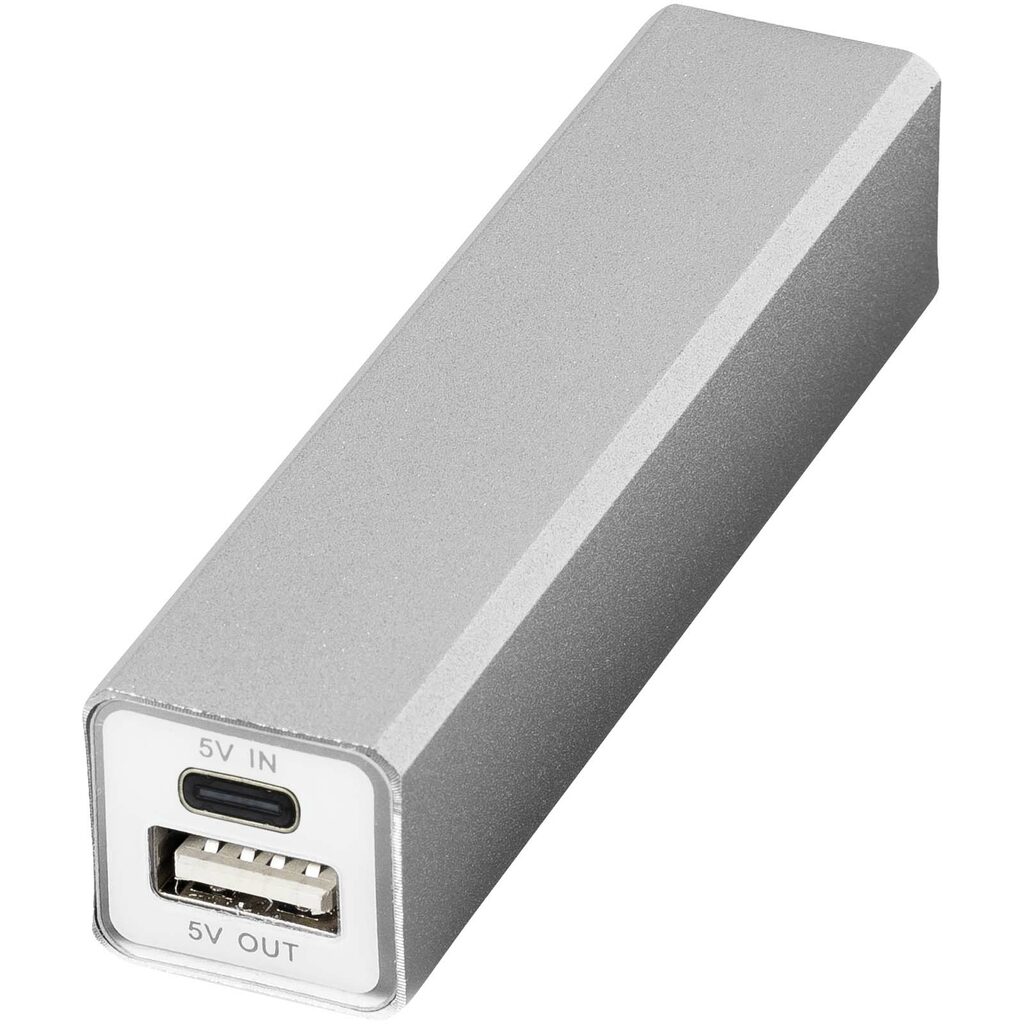 Рower bank Volt alu срібний - 12349202- Фото №1