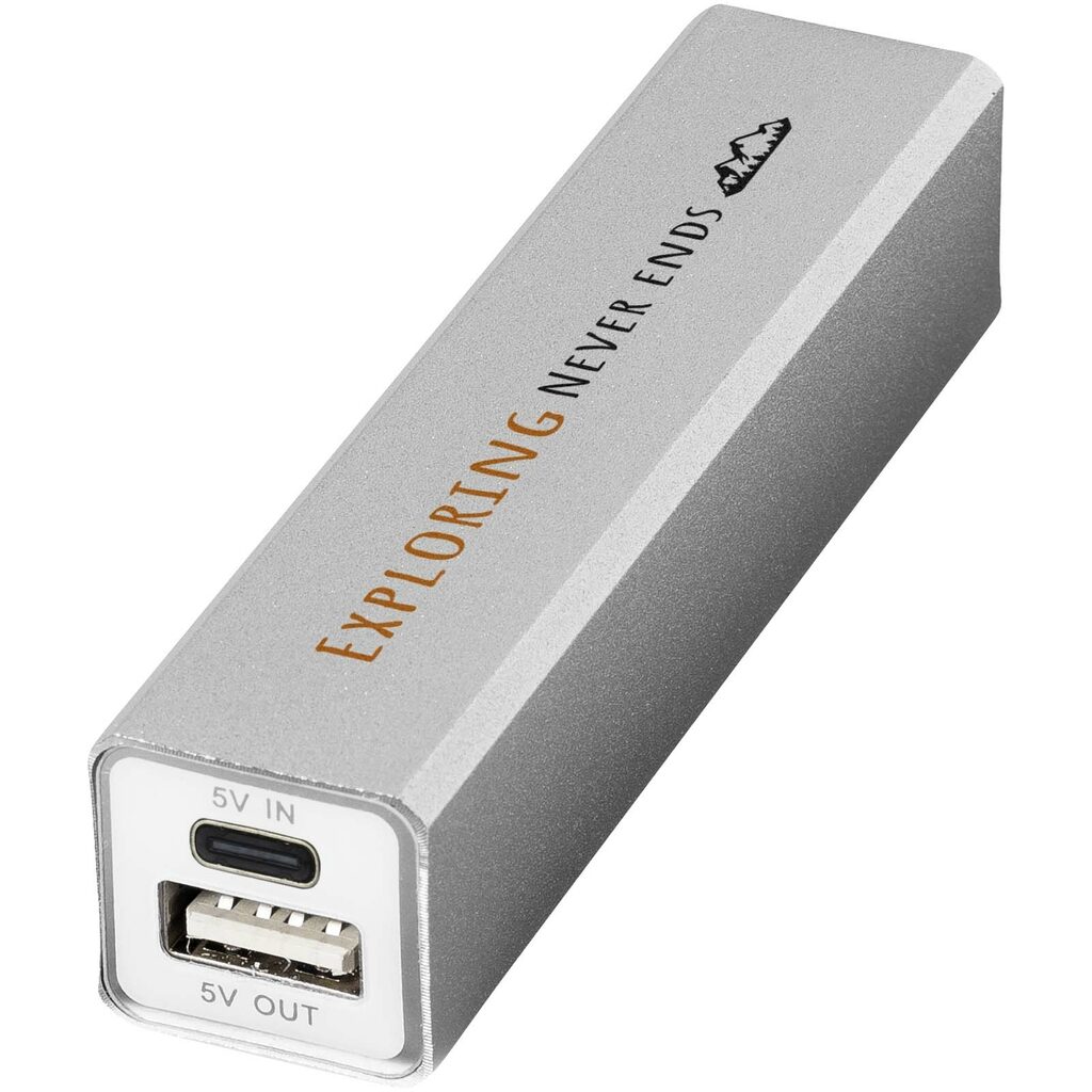 Рower bank Volt alu срібний - 12349202- Фото №2