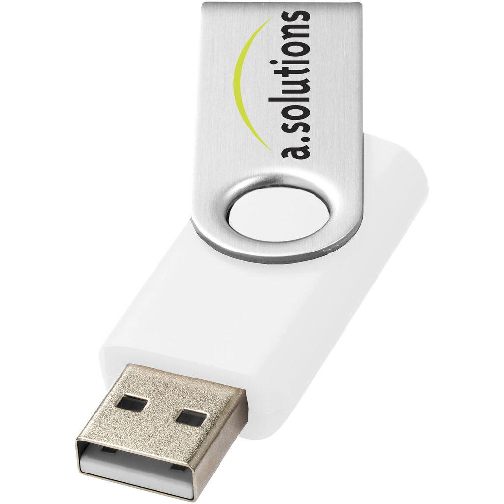 Флешка Rotate Basic 2GB білий, сріблястий - 12350401- Фото №2 Флешка Rotate Basic 2GB білий, сріблястий - 12350401- Фото №2