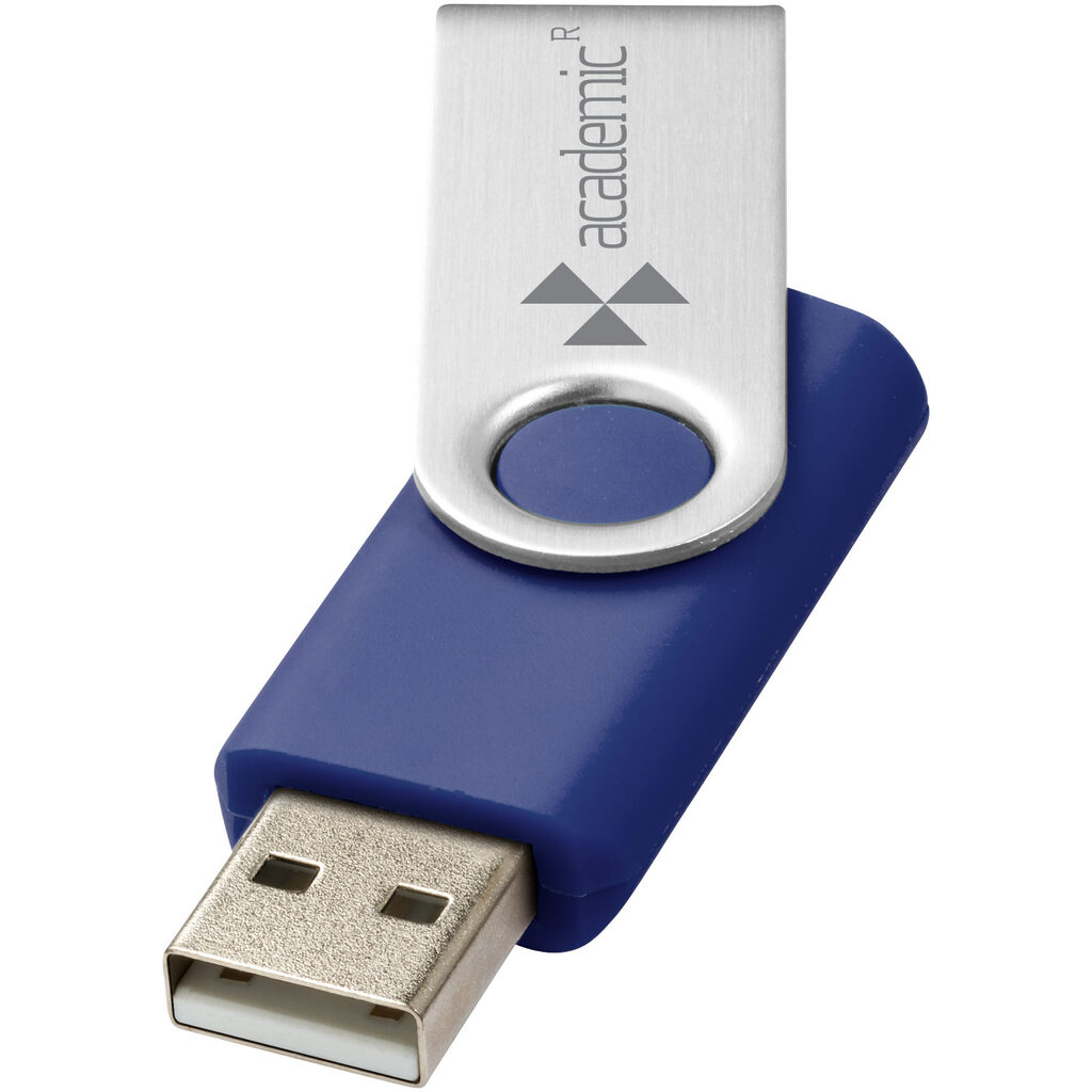 Флешка Rotate Basic 2GB синій, сріблястий - 12350402- Фото №2 Флешка Rotate Basic 2GB синій, сріблястий - 12350402- Фото №2