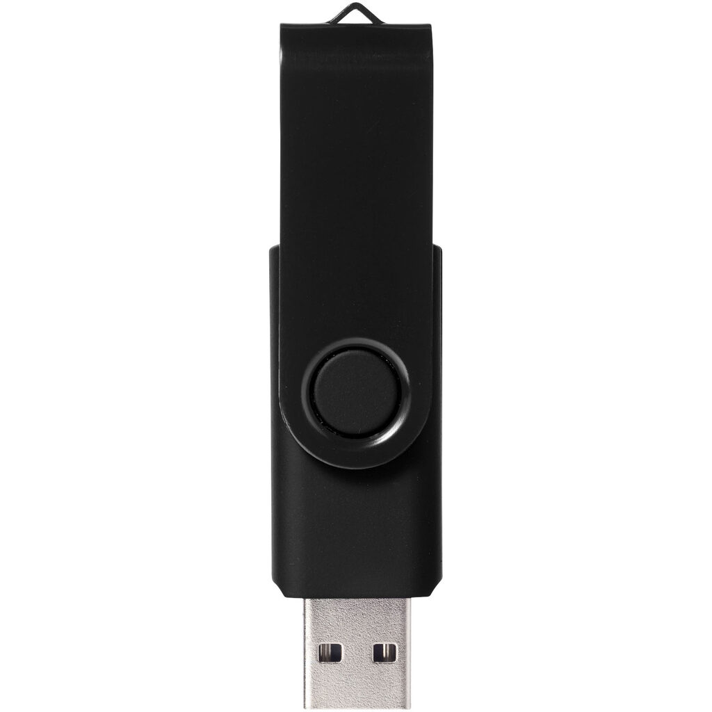Флешка Rotate Metallic 4GB суцільний чорний - 12350800- Фото №4 Флешка Rotate Metallic 4GB суцільний чорний - 12350800- Фото №4