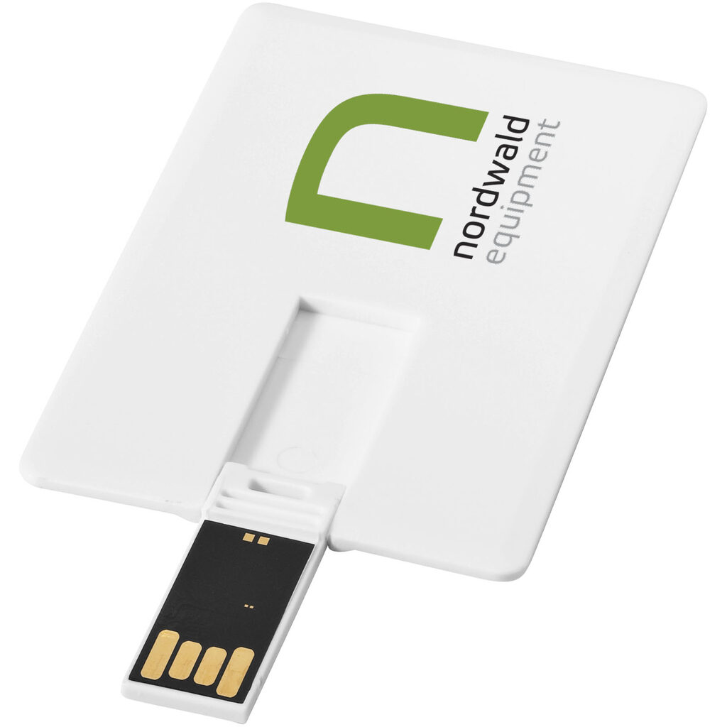 Флешка Slim Card 2GB білий - 12352000- Фото №2 Флешка Slim Card 2GB білий - 12352000- Фото №2