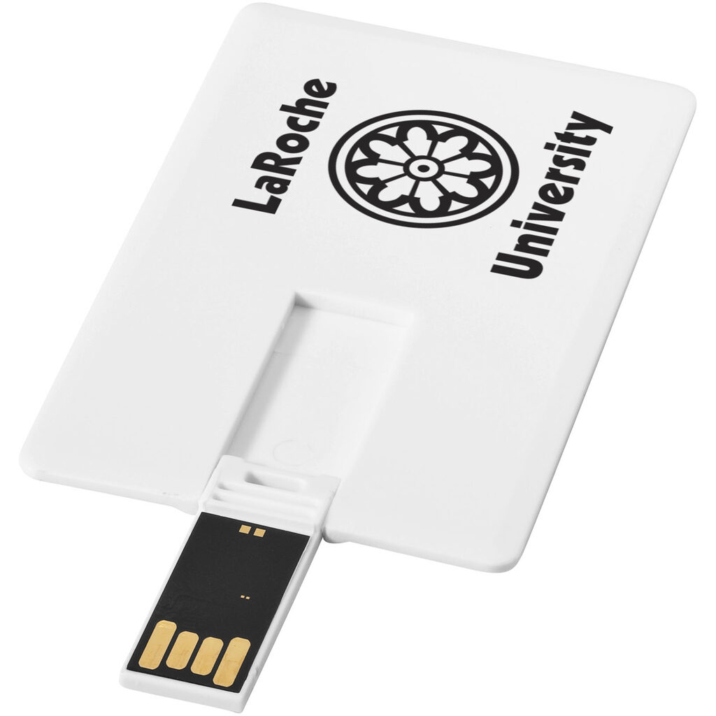 Флешка Slim Credit Card 4GB білий - 12352100- Фото №2 Флешка Slim Credit Card 4GB білий - 12352100- Фото №2