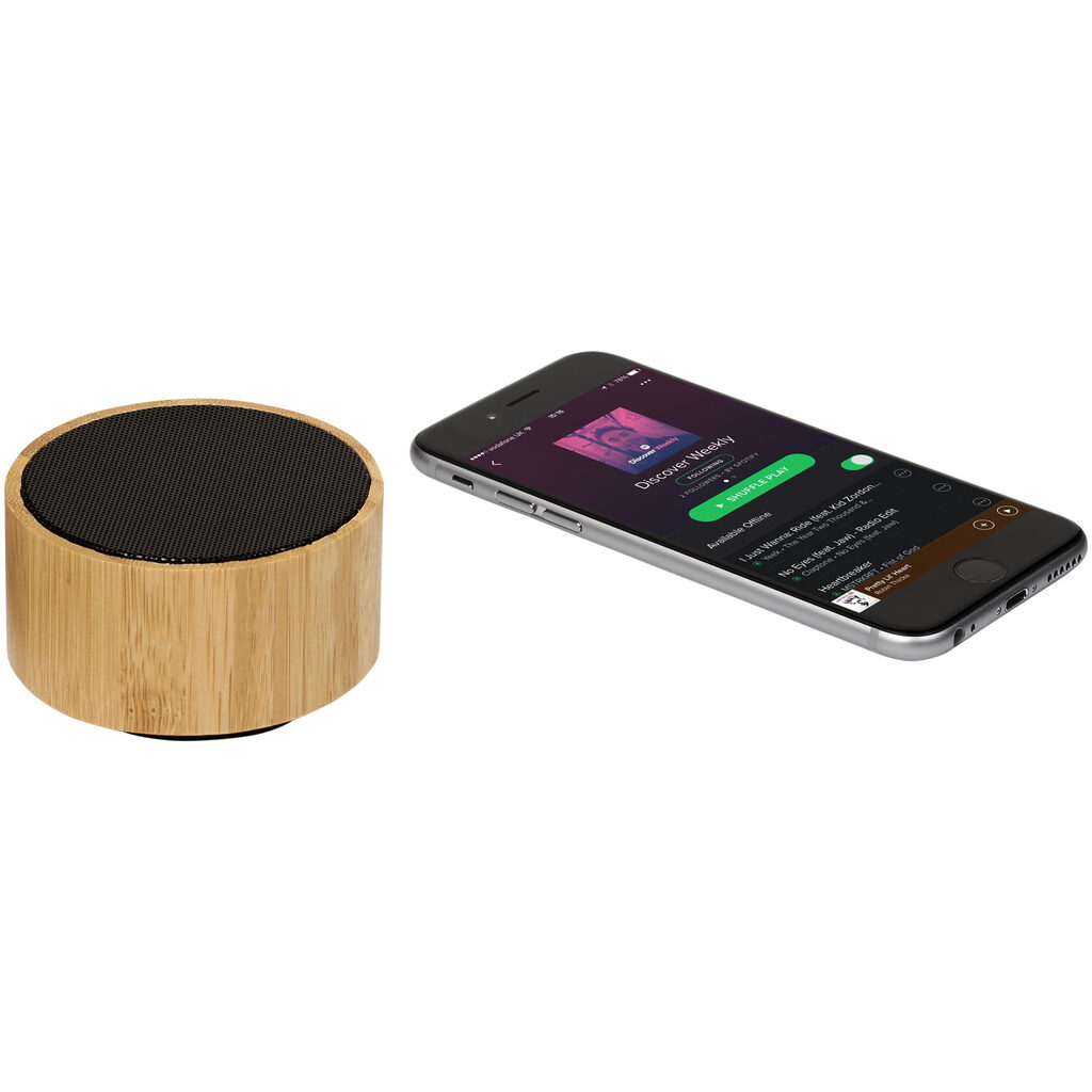 Динамік Bluetooth Cosmos дерево, суцільний чорний - 12410000- Фото №3