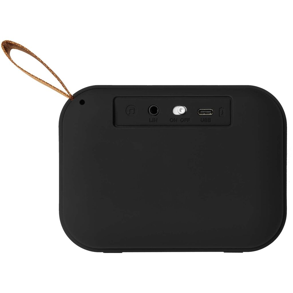 Колонка з Bluetooth Fashion суцільний чорний - 12413300- Фото №4