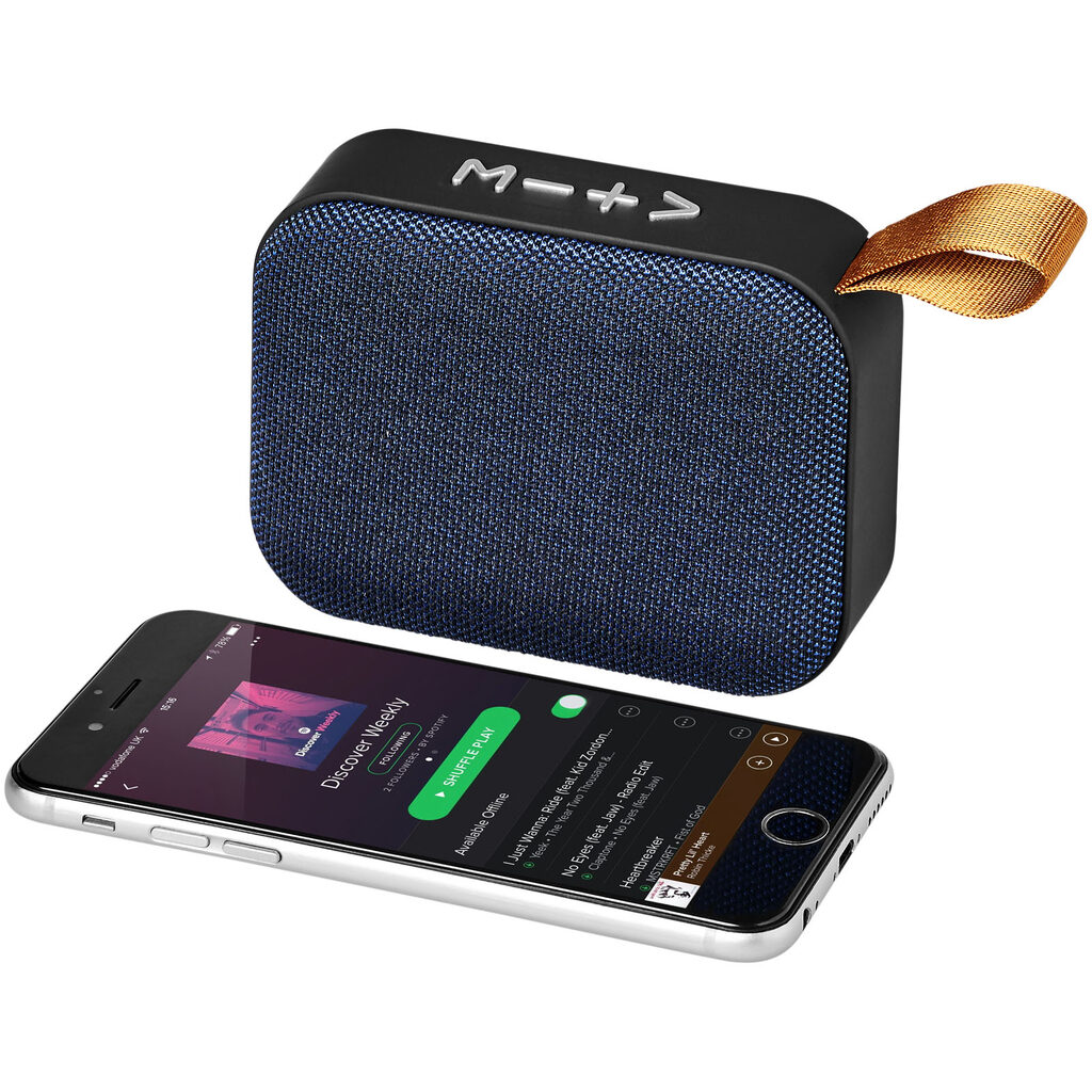 Колонка с Bluetooth Fashion ярко-синий - 12413302- Фото №5