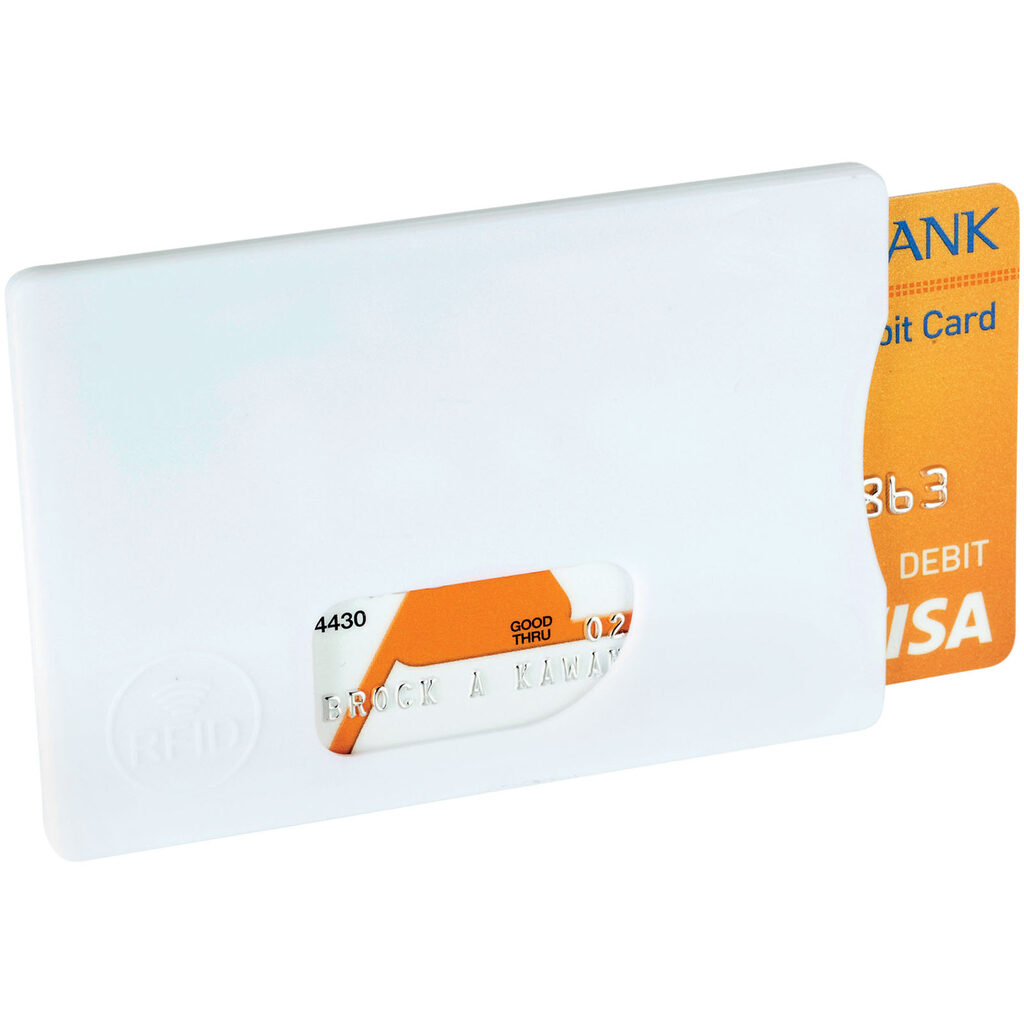 Захисний RFID чохол для кредитних карт білий - 13422601- Фото №1