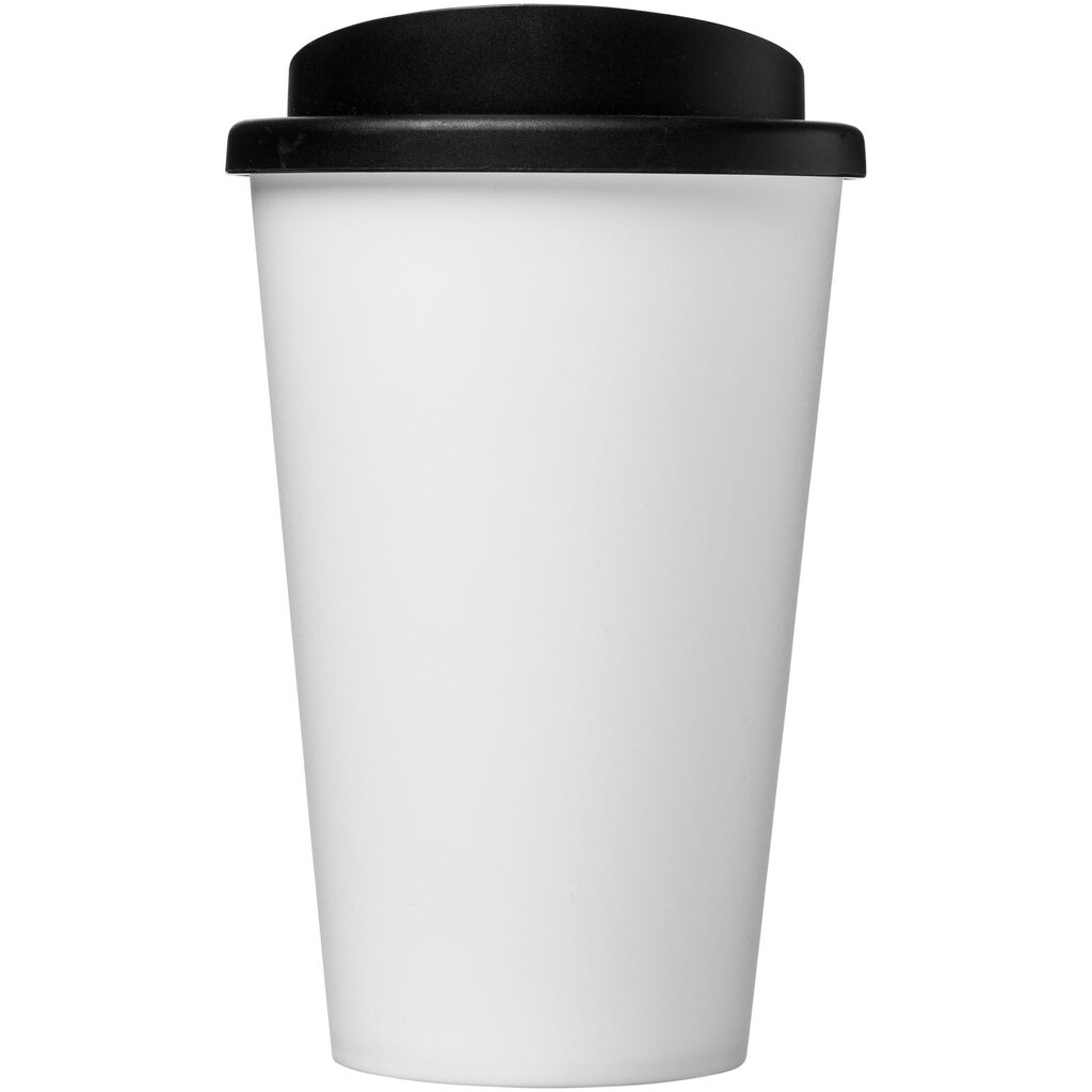 Термокружка Americano білий, суцільний чорний - 21000108- Фото №3
