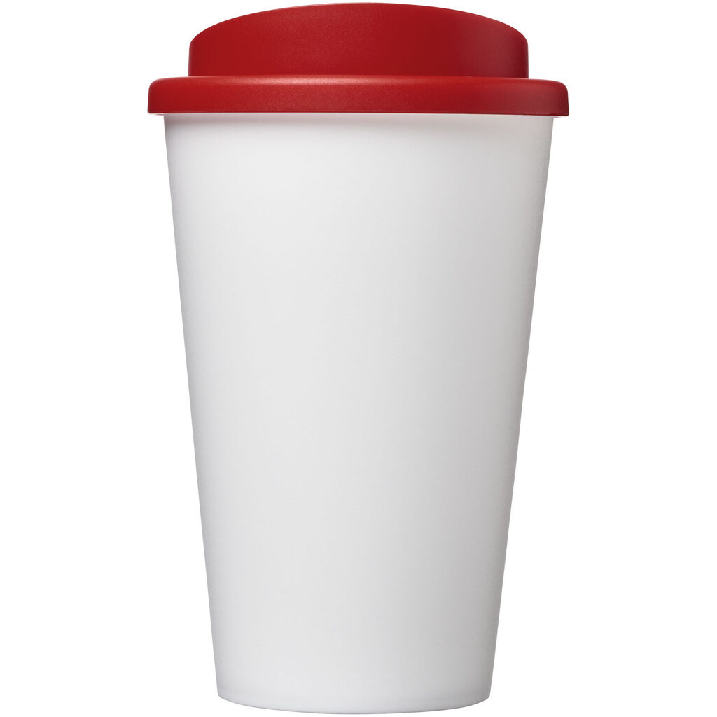 Термокружка Americano білий, червоний - 21000110- Фото №3