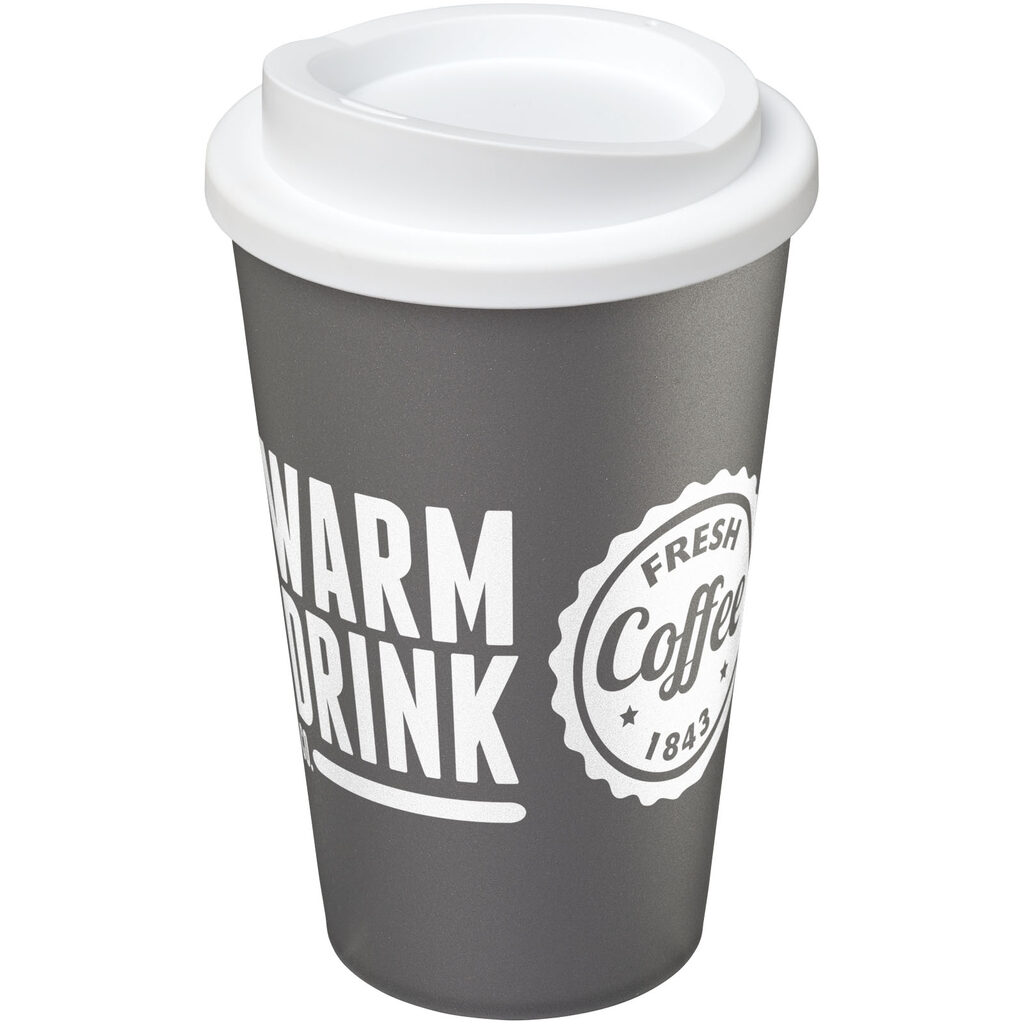 Термокружка Americano сріблястий, білий - 21000125- Фото №2
