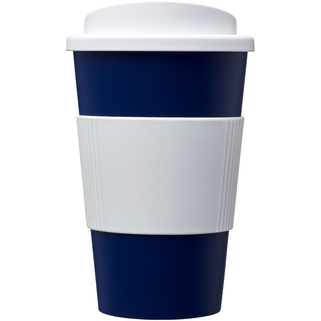 Термокружка Americano синий, белый - 21000215- Фото №3