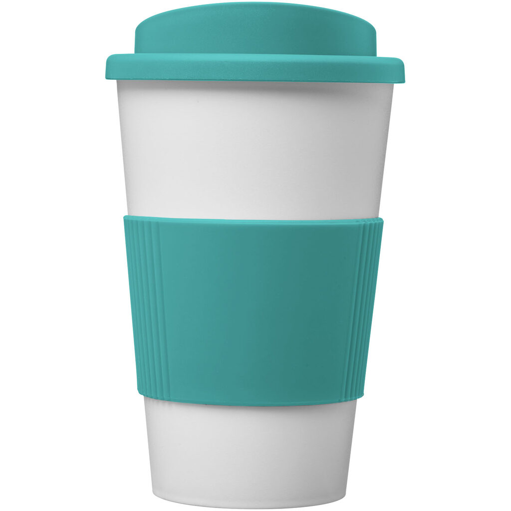 Термокружка Americano білий, аква - 21000229- Фото №3