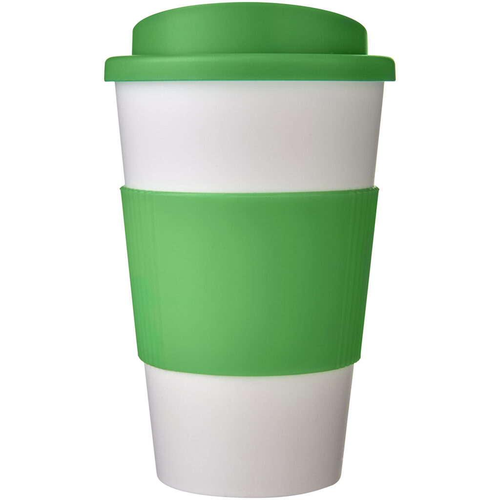 Термокружка Americano білий, зелений - 21000230- Фото №3