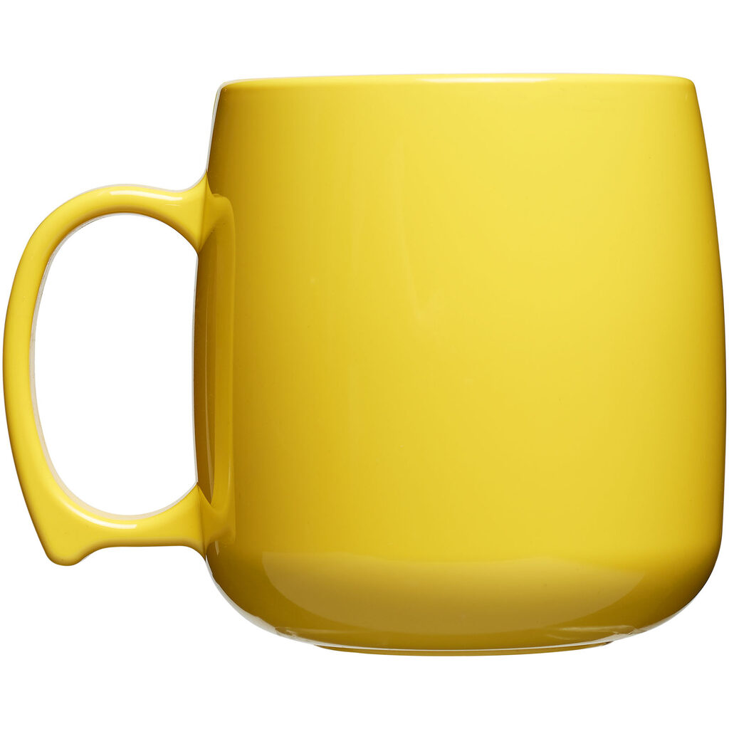 Кружка классическая желтый - 21001208- Фото №4