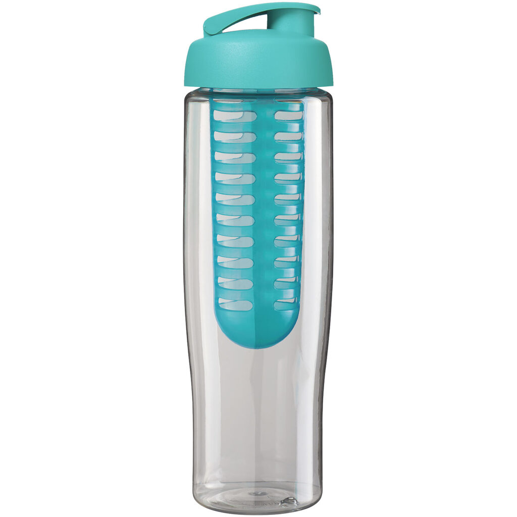 Бутылка спортивная H2O Tempo прозрачный, цвет морской волны - 21004104- Фото №4