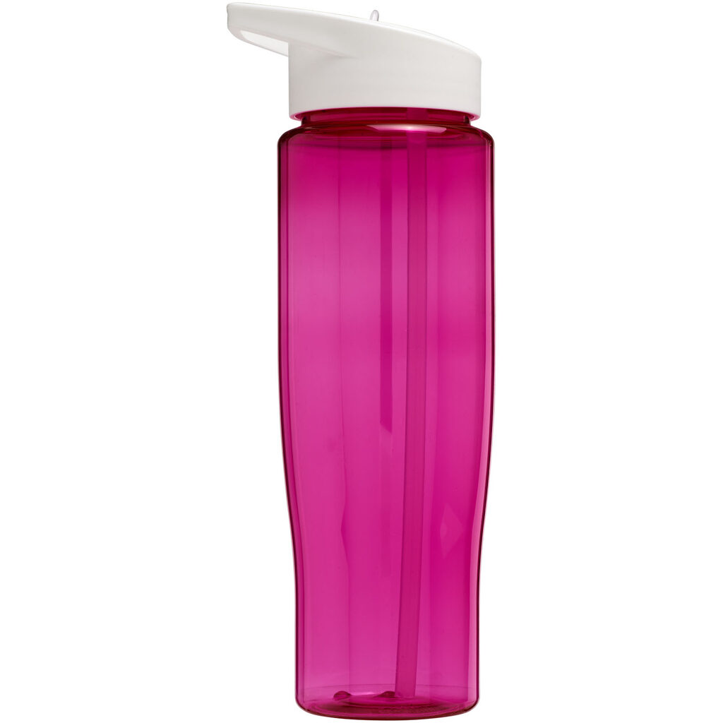 Бутылка спортивная H2O Tempo розовый, белый - 21004414- Фото №4
