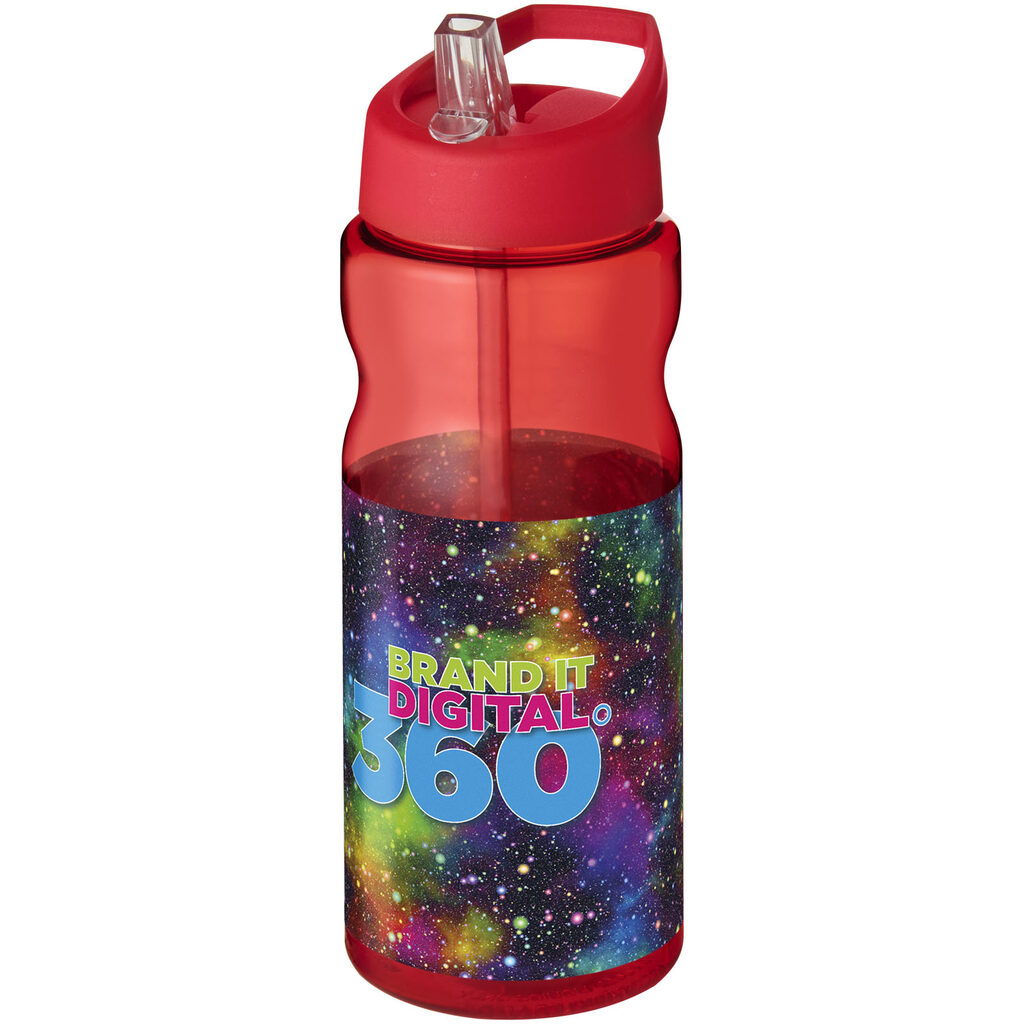 Пляшка спортивна H2O Base червоний - 21004925- Фото №2