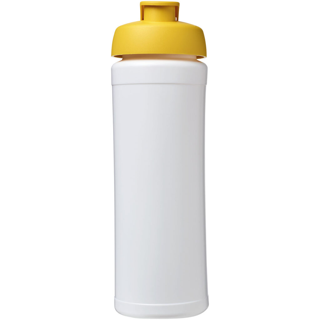 Бутылка спортивная Baseline Plus grip белый, желтый - 21007410- Фото №3