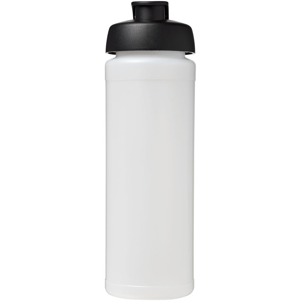 Бутылка спортивная Baseline Plus grip прозрачный, сплошной черный - 21007415- Фото №3