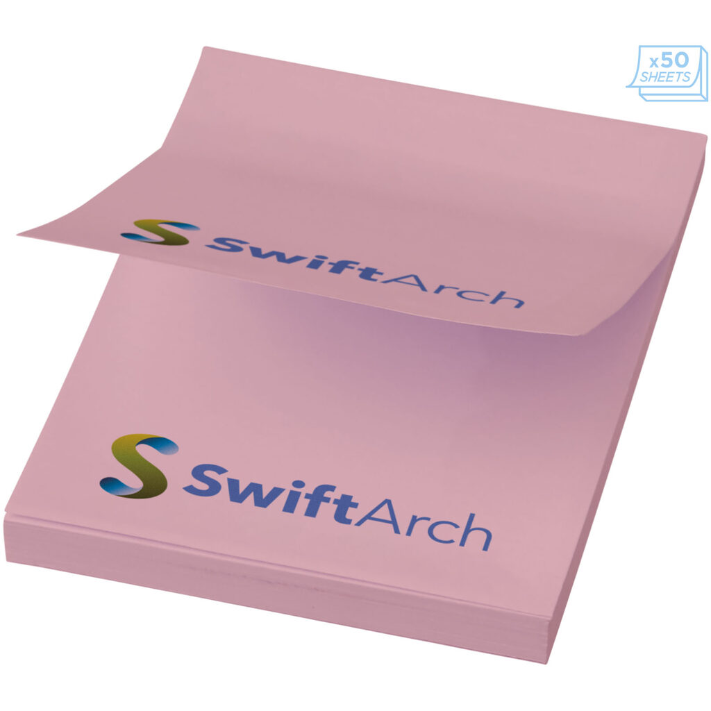 Бумага для заметок Sticky-Mate 50х75 светло-розовый - 21092042- Фото №1