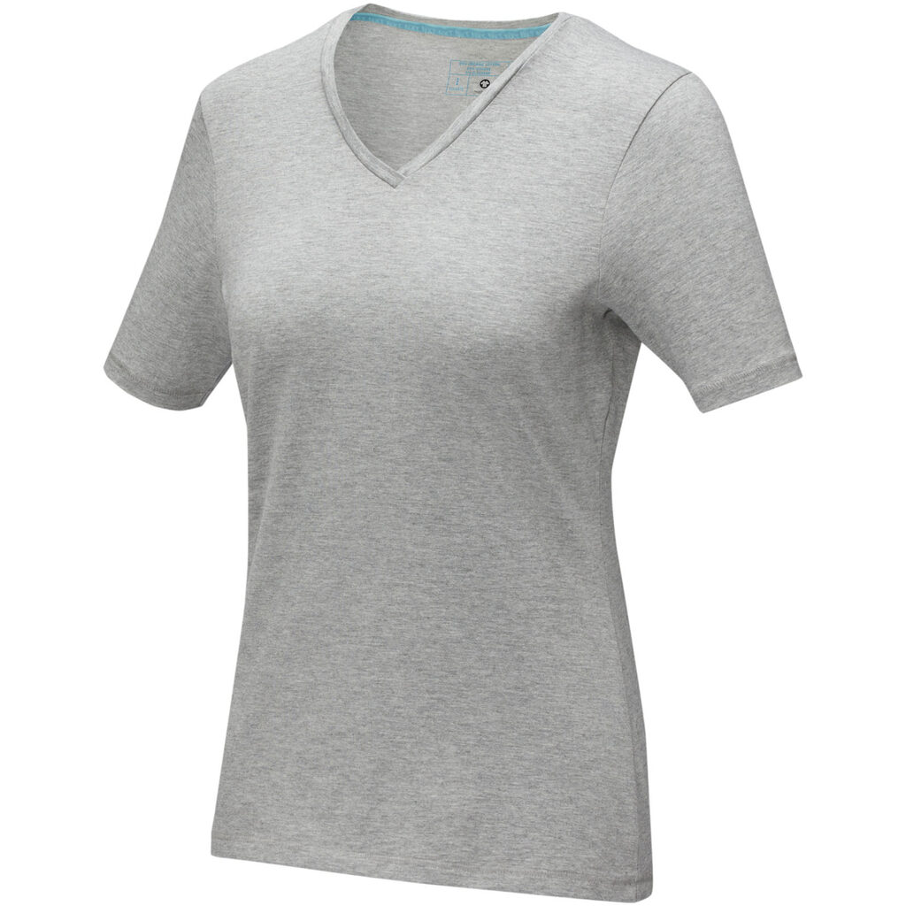 Футболка Kawartha Vneck серый меланж  размер M - 38017962- Фото №1