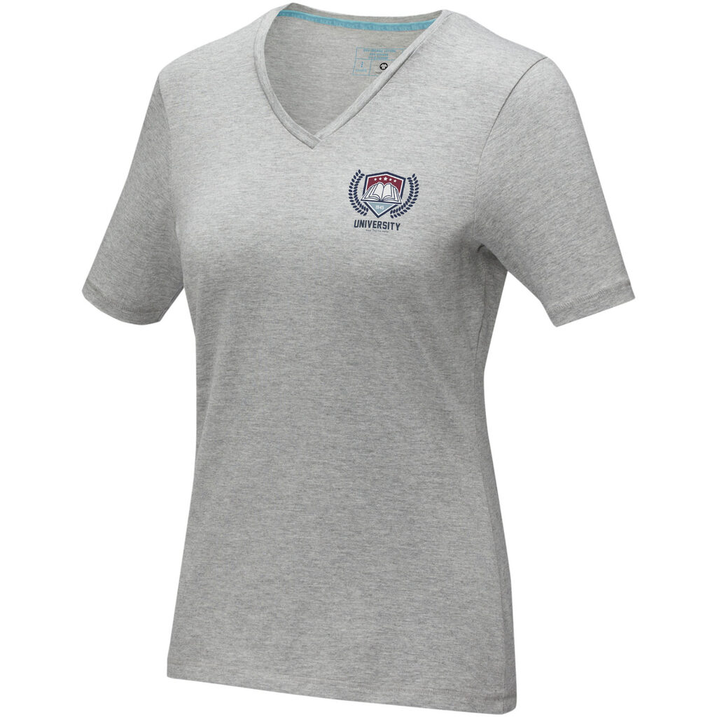 Футболка Kawartha Vneck сірий меланж  розмір XL - 38017964- Фото №2