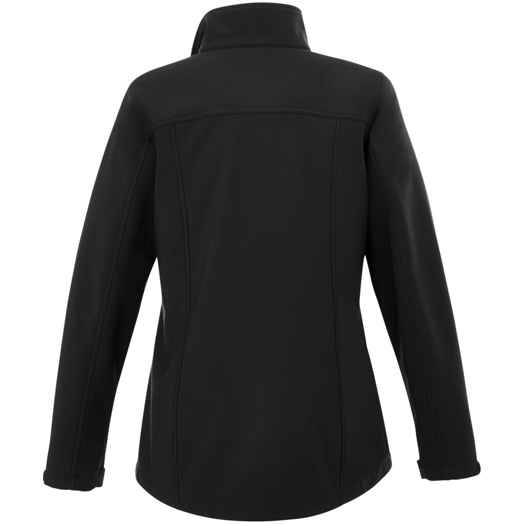 Женская куртка софтшел Maxson сплошной черный  размер XS - 38320990- Фото №5