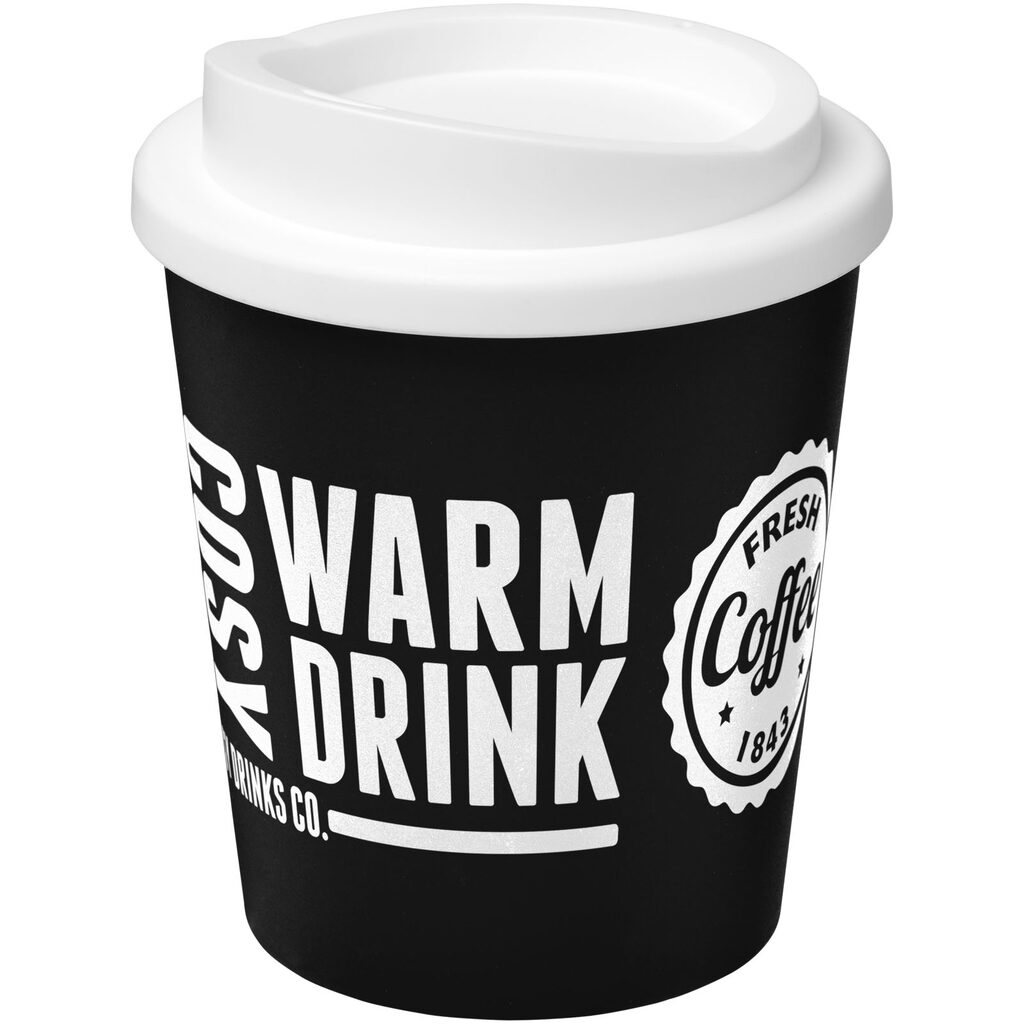 Термокружка Americano Espresso суцільний чорний, білий - 21009201- Фото №2