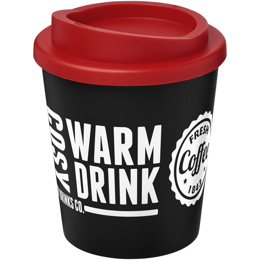 Термокружка Americano Espresso суцільний чорний, червоний - 21009203- Фото №2