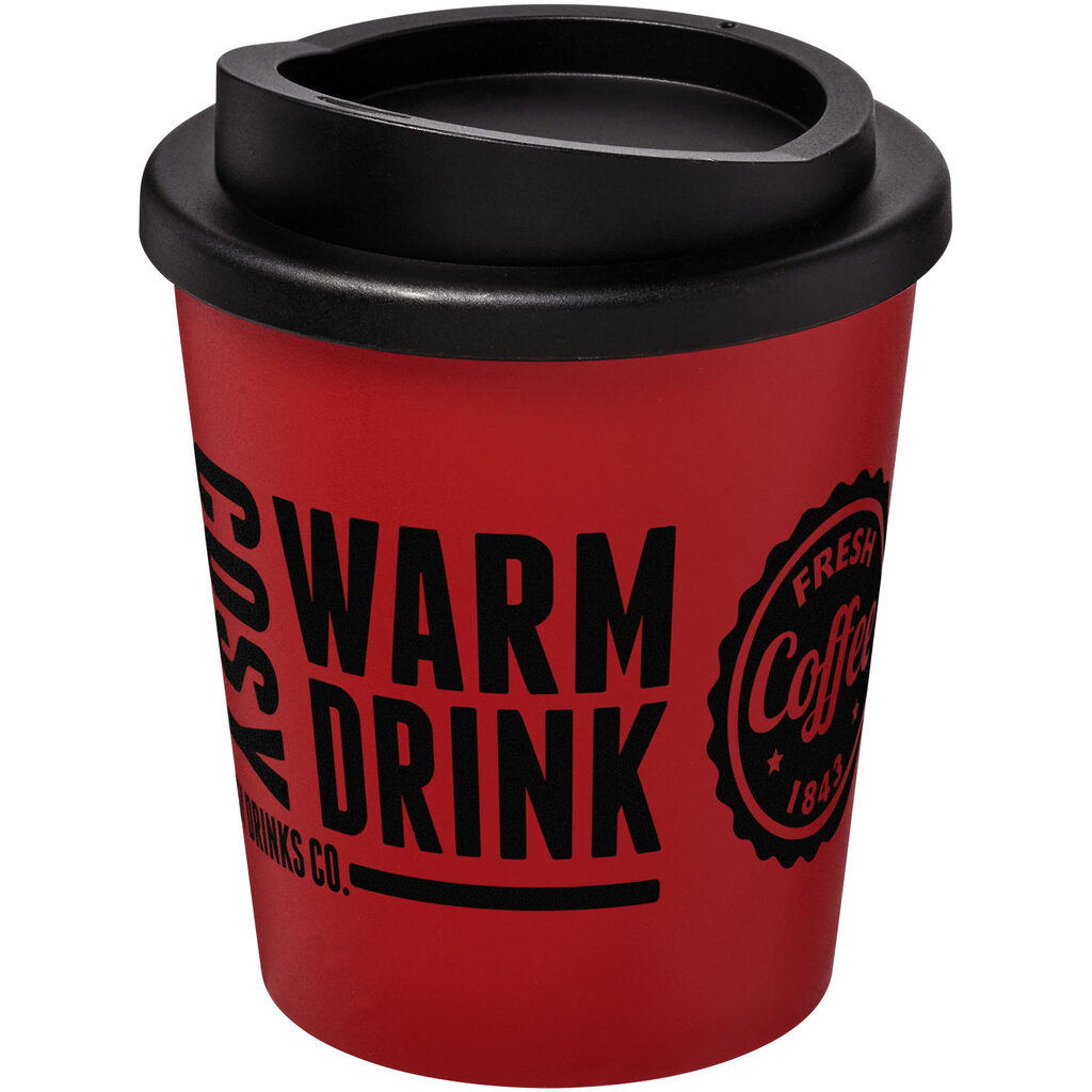 Термокружка Americano Espresso червоний, суцільний чорний - 21009216- Фото №2