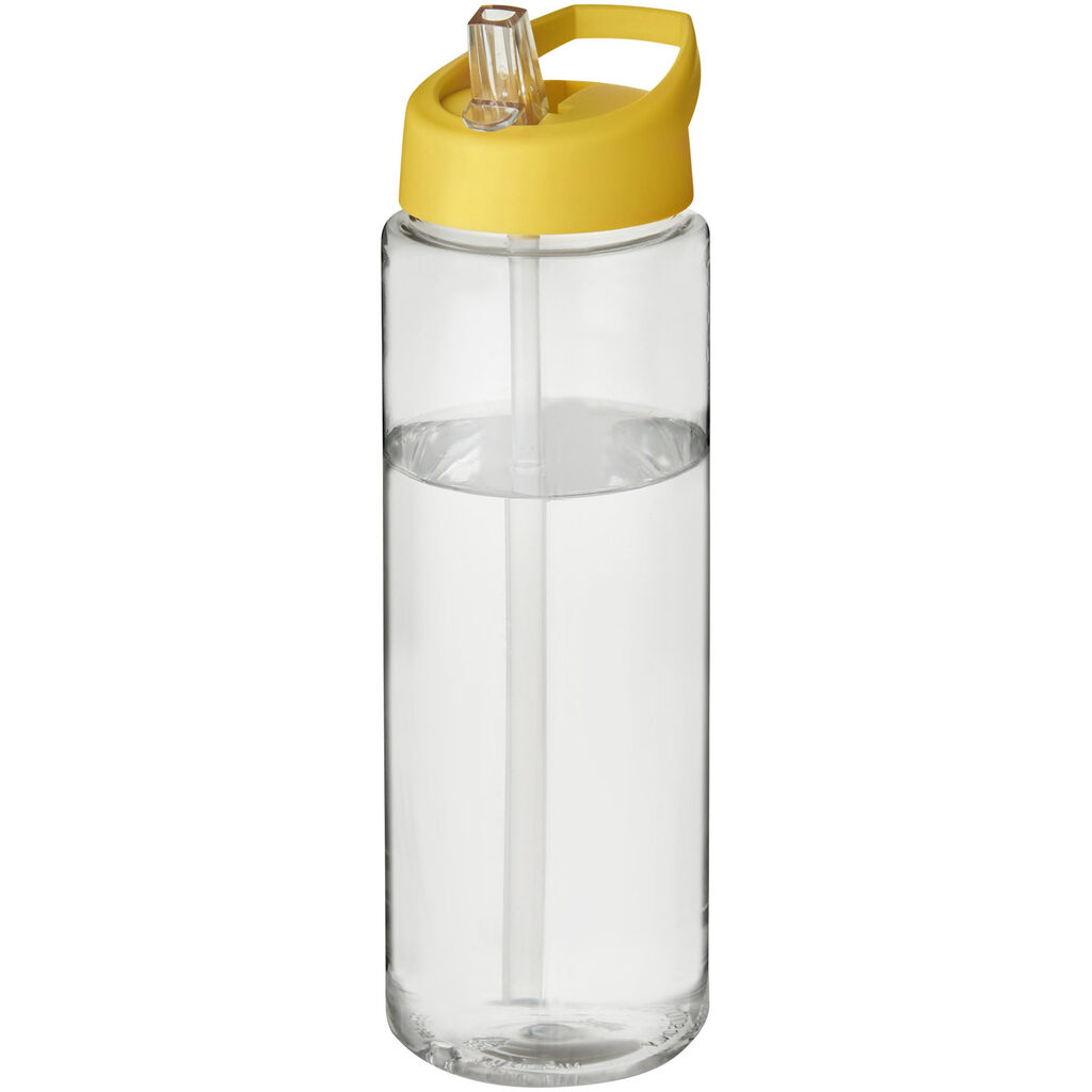 Бутылка спортивная H2O Vibe прозрачный, желтый - 21009616- Фото №1
