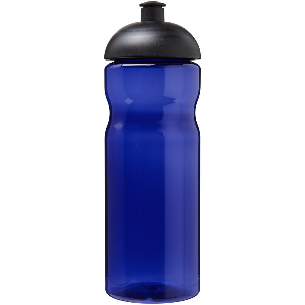 Пляшка спортивна H2O Eco синій, суцільний чорний - 21009811- Фото №3