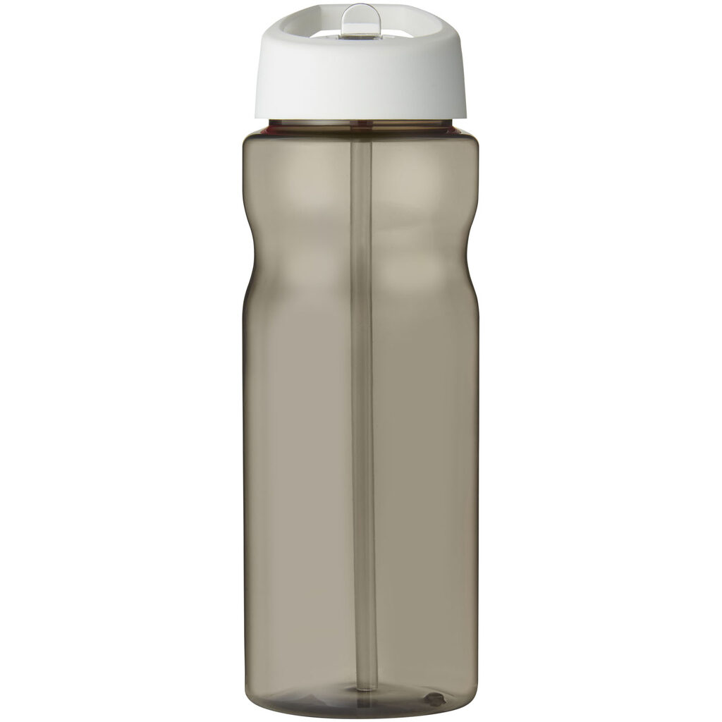 Бутылка спортивная H2O Eco темно-серый, белый - 21009901- Фото №3